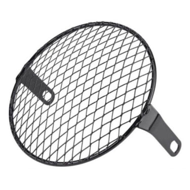 Grille de protection phare rond pour moto vintage type café racer ou scrambler